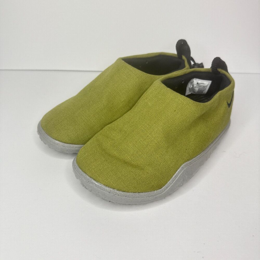 Nike ACG Moc Mens 6 Green Canvas Low Top Slip On Shoes Sneakers DZ3407-300